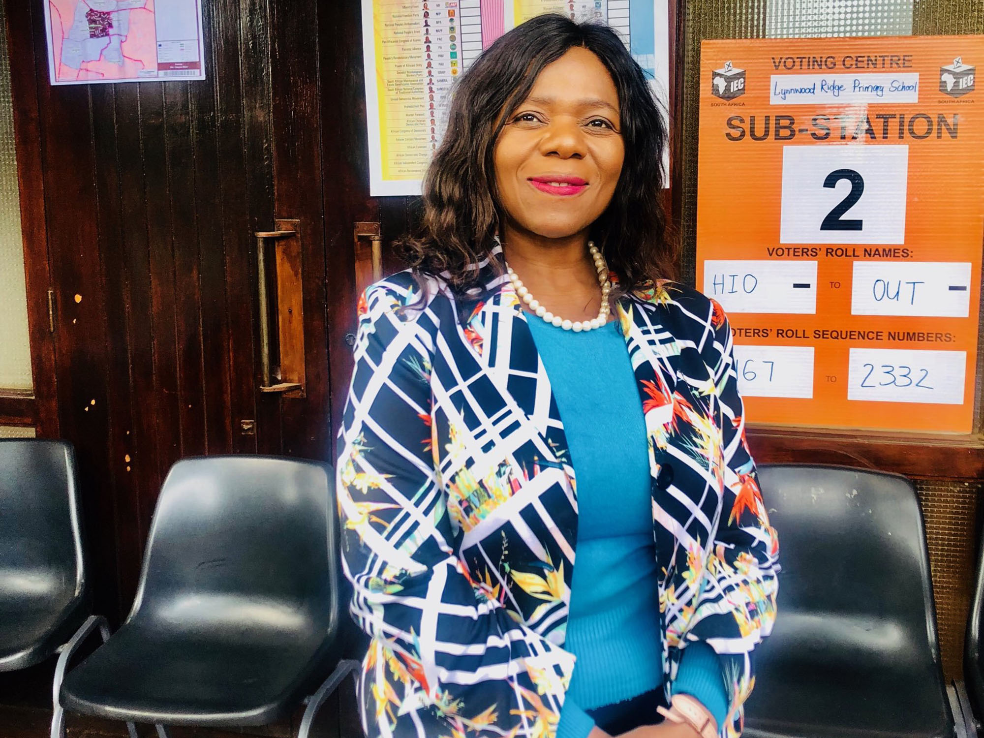 Prof. Thuli Madonsela on stage